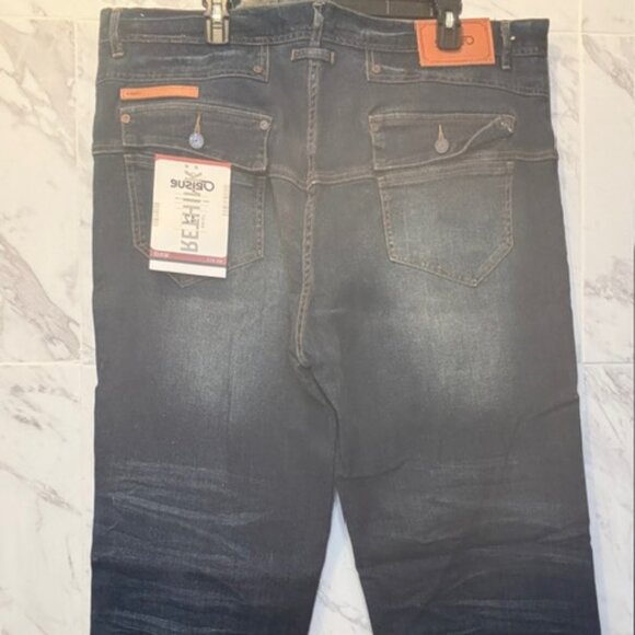 Orisue Button Fly Relaxed Jeans - Picture 2 of 2